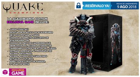 GAME nos presenta su edición Scalebearer exclusiva de Quake Champions