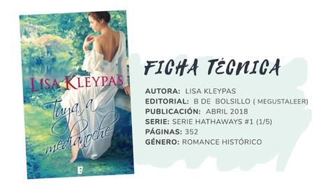 Reseña: TUYA A MEDIANOCHE: Lisa Kleypas