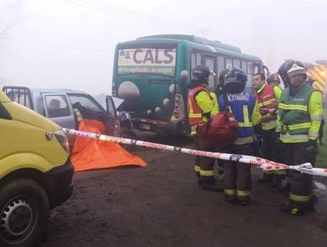 Colisión vehicular por alcance dejó a una mujer fallecida en Puerto Octay