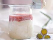 Arroz leche mermelada