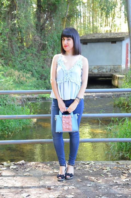 Light Blue Blouse