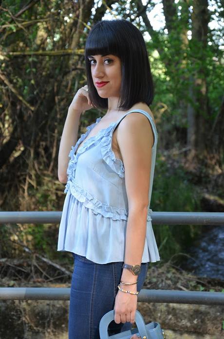 Light Blue Blouse