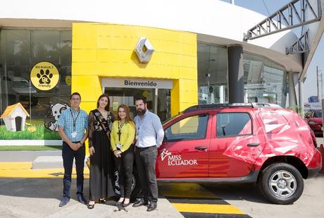 Renault entrega vehículo Duster a Miss Ecuador 2018