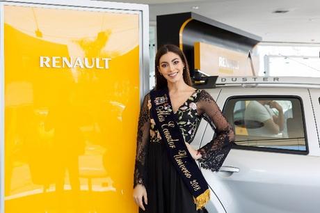 Renault entrega vehículo Duster a Miss Ecuador 2018