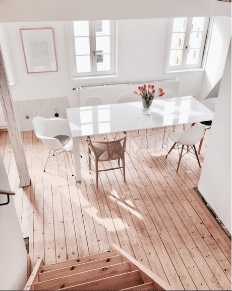 vigas en el techo suelo de cemento pilares de madera muebles de diseño estilo minimalista estilo minimal nórdico decoración texturas decoración en blanco vigas en el techo suelo de cemento pilares de madera muebles de diseño estilo minimalista estilo minimal nórdico decoración texturas decoración en blanco