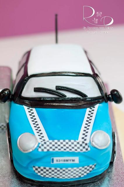 TARTA COCHE MINI TARTA COCHE MINI