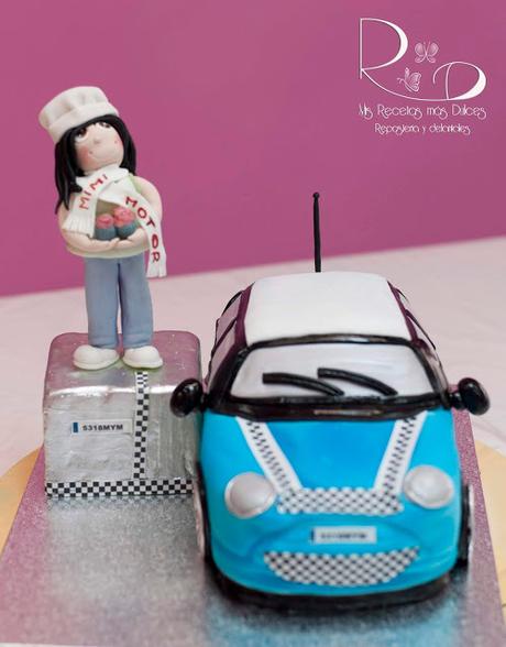 TARTA COCHE MINI TARTA COCHE MINI