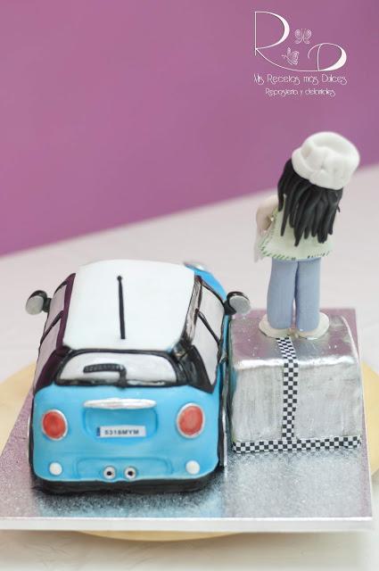 TARTA COCHE MINI TARTA COCHE MINI