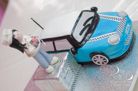 TARTA COCHE MINI