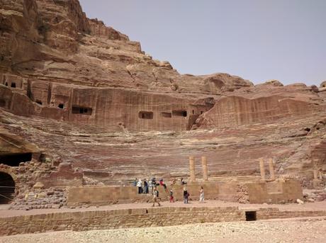 Ruinas de Petra. Jordania