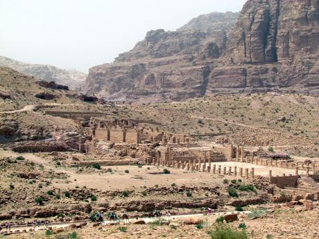 Ruinas de Petra. Jordania