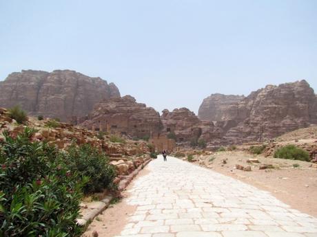 Ruinas de Petra. Jordania