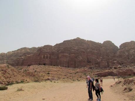 Ruinas de Petra. Jordania