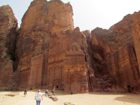 Ruinas de Petra. Jordania