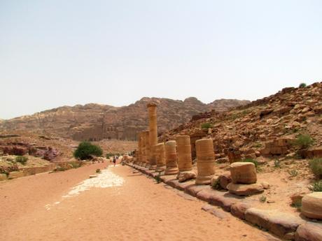 Ruinas de Petra. Jordania