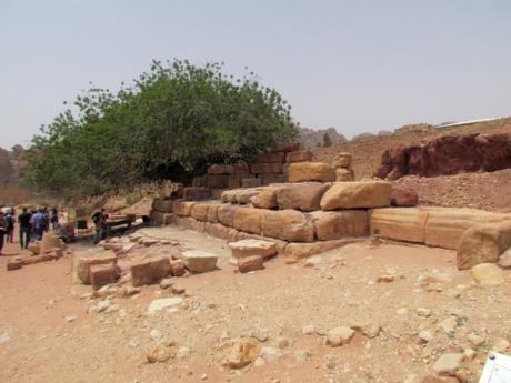 Ruinas de Petra. Jordania