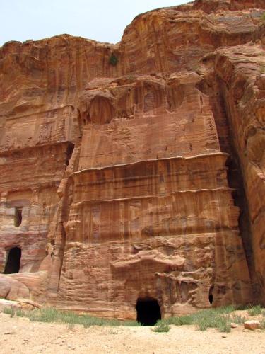 Ruinas de Petra. Jordania