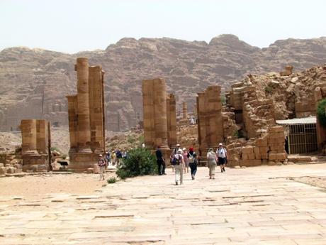 Ruinas de Petra. Jordania