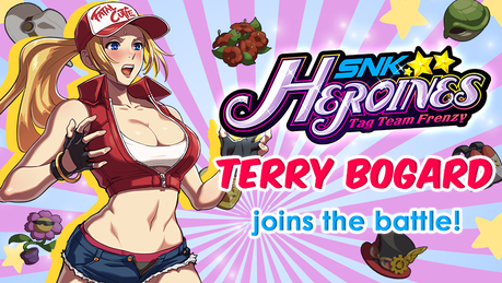 SNK Heroines: Tag Team Frenzy añade a Terry Bogard parte de Fatal Cutie en su equipo de personajes