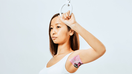 Esta compañía japonesa quiere convertir tus axilas en soporte publicitario