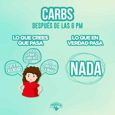 carbos después de las 6