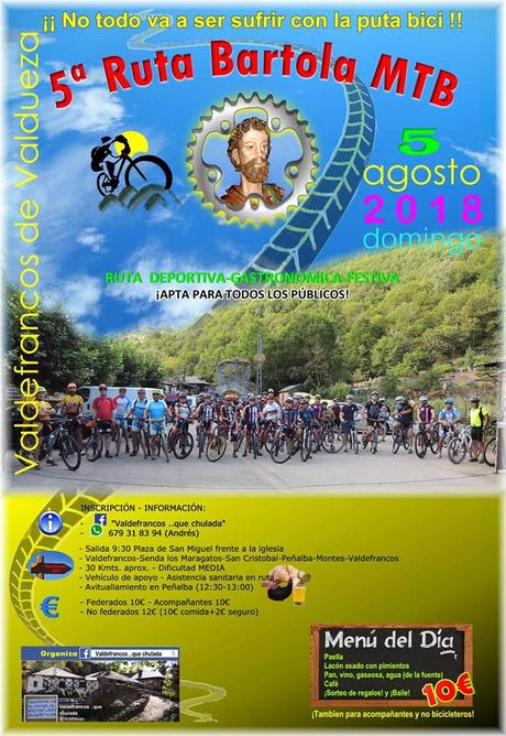 Planes para el fin de semana en Ponferrada y El Bierzo. 3 al 5 de agosto 2018