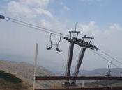 fresco paseo Hermón caluroso verano.