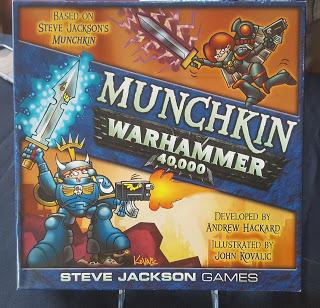 Anunciado en la Gen Con Munchkin: Warhammer 40.000