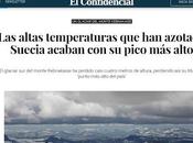 Efectos altas temperaturas está sufriendo norte europa