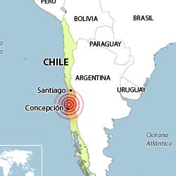 Terremoto de magnitud 8,8 en Chile y tsunami en el Pacífico