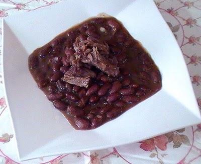 Alubias rojas con cola de toro