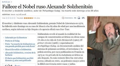 La denuncia del sistema gulag por A. Solzhenitsyn
