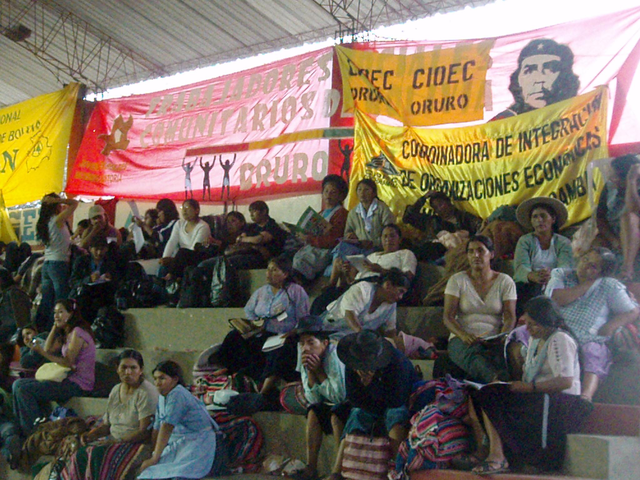 II cumbre social de mujeres de Bolivia