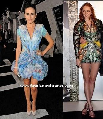 Celebrities vestidas por Alexander McQueen