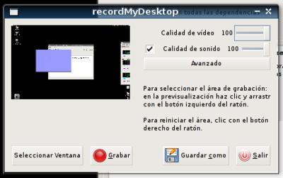 Grabando tu escritorio fácilmente