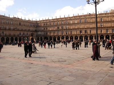 Visitando Salamanca: La Plaza Mayor