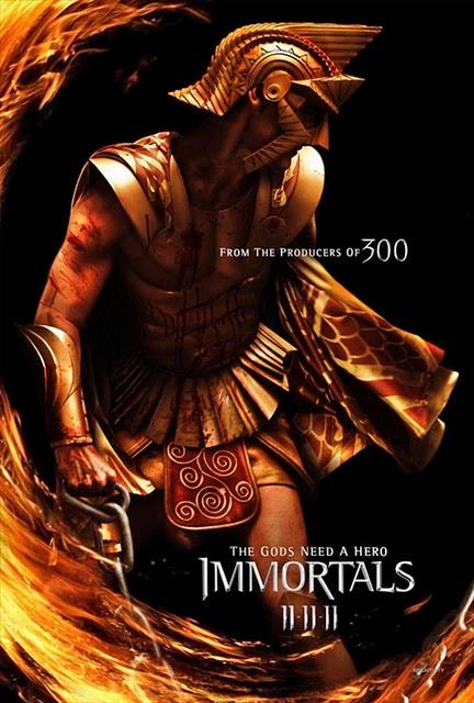 Primeros pósters individuales de la épica 'Inmortals'