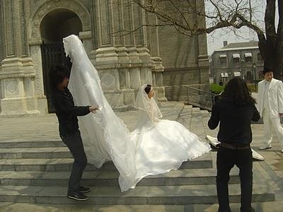¿Cómo se visten las novias chinas?