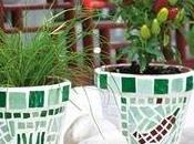 Tutorial para decorar unas macetas cerámica