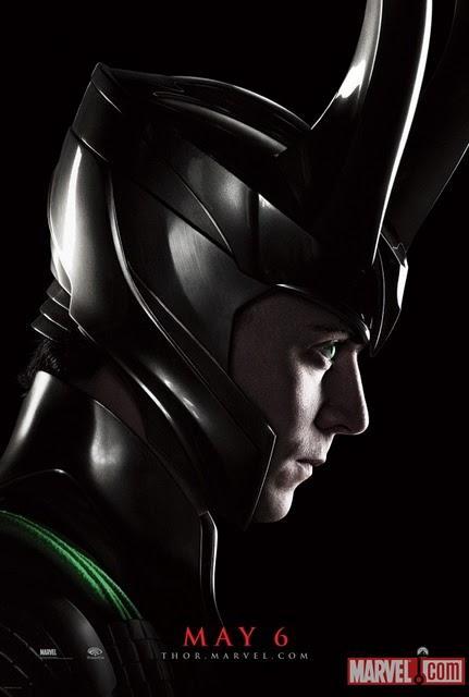 Nuevos pósters de 'Thor', mostrando los cascos de Thor y Loki