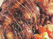 Pierna cordero rellena