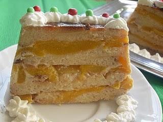 PASTEL DE MELOCOTÓN