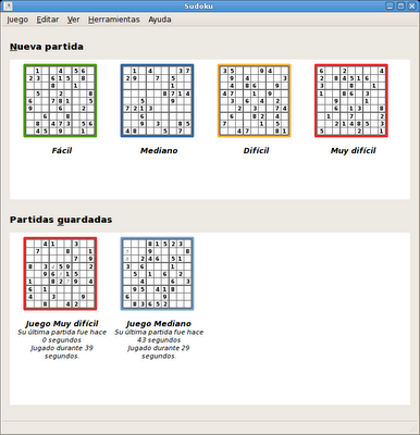 Gnome Sudoku es una aplicación para generar y jugar a los populares juegos de lógica tipo puzle Sudoku.