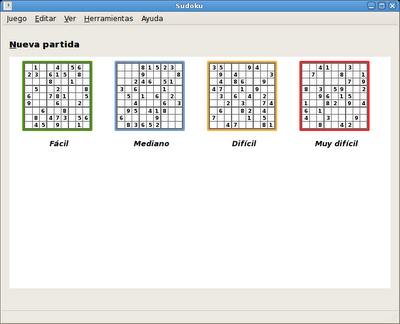 Gnome Sudoku es una aplicación para generar y jugar a los populares juegos de lógica tipo puzle Sudoku.