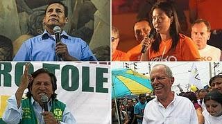 ENCUESTA NACIONAL URBANO RURAL IMASEN 27/31 MARZO: HUMALA PRIMERO CON EL 25.1%