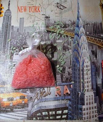 Bolsitas de arroz coloreado ¡Blancas!