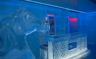 Bar de Hielo en Madrid.