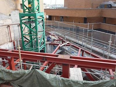 Rehabilitación del Palacio de la Música - Avance de los trabajos