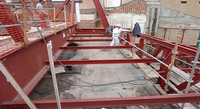 Rehabilitación del Palacio de la Música - Avance de los trabajos