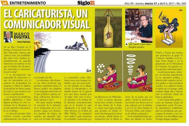 Karry entrevistado en Siglo 21 de Boston